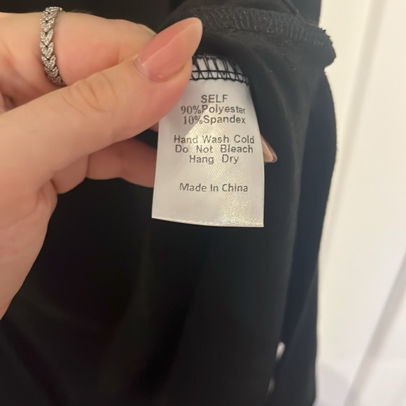 Mod Ref Midi Black Dress with Straps Size Small - Picture 6 of 9